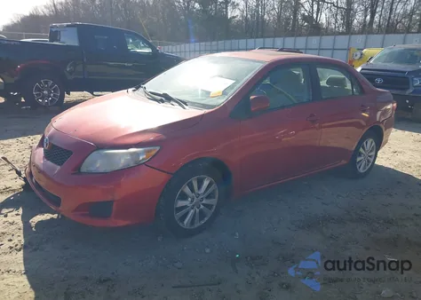 2010 Toyota Corolla Xle z USA, uszkodzony, nr VIN 1NXBU4EE7AZ270678